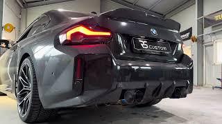 BMW G87 M2 부족한 배기음 아크라포빅 링크파이프로 마무리 해드렸습니다!!