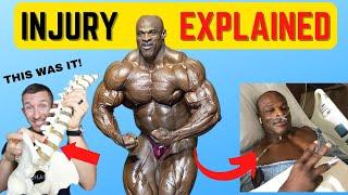 THIS ONE THING Ended His Career! | Ronnie Coleman Spine Injury EXPLAINED!