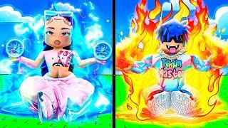 Roblox, But We Have ELEMENTAL POWERS!