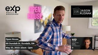 OPEN HOUSE at 66 Dundalk St, in Dundalk Ontario - May 20, 2023 from 10am to 2pm - Investors Welcome