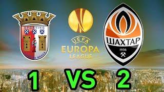 SC Braga VS Shaktar Doneskt  (1-2) GOALS GOLOS Resumo Europa League Liga Europa