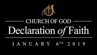 Declaration of Faith Sunday 2018