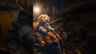 Hardworking Puppy Builds a New Future | Heart-Touching Dog Story " #aimotivation #beingawesome