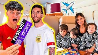 VIAJE a QATAR para ver el ÚLTIMO MUNDIAL de LEO MESSI… *increíble*