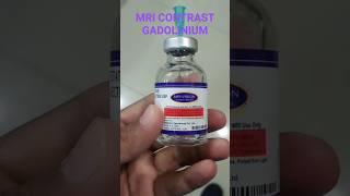 MRI CONTRAST GADOLINIUM