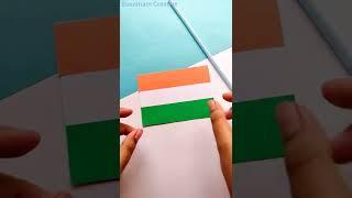 Flag making | Indian Independence Day Flag | Indian Flag making | #India #flag |#Shorts