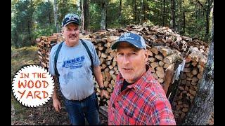 Firewood ALL DAY LONG and a visit with Mr. Firewood! - #476