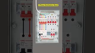 3 phase distribution board wiring