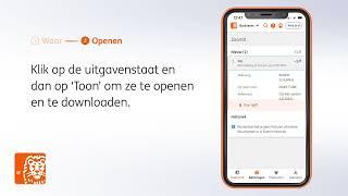 Hoe de uitgavenstaten voor je kredietkaart zien in de ING Banking-app?