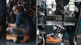 Streething x Red Wing Shoes: Custom Motorcycles with Faizal Reza