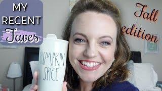FALL LIFESTYLE FAVORITES | 2018 | MANDY IN THE MAKING