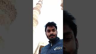 Qutub Minar Delhi Beautiful View Capture #ShortVideo देखें अद्भुत दृश्य Mithun Hansraj