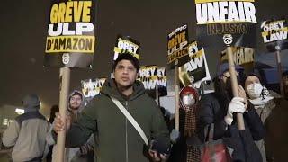 Workers at Staten Island warehouse join Amazon strike