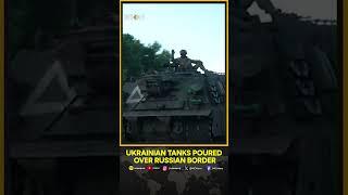 Ukrainian troops driving in Sumy region amid incursion into bordering Russia | WION Shorts