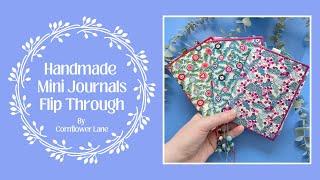 Handmade Festive Mini Journal | December Daily Journal | Cornflower Lane