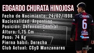 Edgardo Churata Hinojosa • Defensor Central • CSyD Manzanares • Highlights