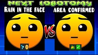 Area Confirmed vs Rain in the Face | Geometry Dash 2.2