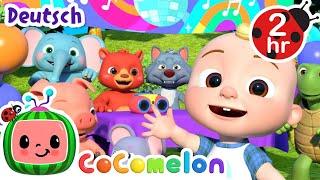 Das Stopptanzlied | CoComelon - JJ's Tier Zeit Deutsch | Cartoons und Kinderlieder