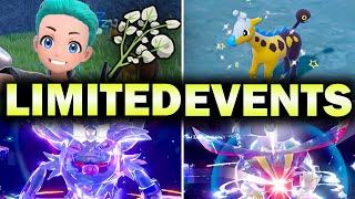 New Limited Time Events in Pokemon Scarlet and Violet DLC