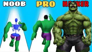 NOOB vs PRO vs HACKER ln SuperHero Pick 3D | Funny Gameplay | G 4 Gamer YT | Android,ios Gameplay