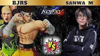 KOF XV Sanwa M' (SNK 2024 2nd) Vs BJRS (Top Joe/Ramon Player) king of Fighters XV FT5 #kofxv