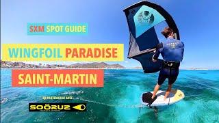 WINGFOIL PARADISE: Saint Marteen's spot guided tour with Théo Demanez  !