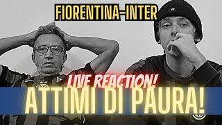 PARTITA SOSPESA...PAURA IN CAMPO! fiorentina-inter (live reaction)