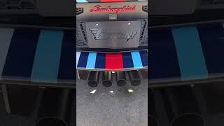 Gintani Twin Turbo Lamborghini Aventador SV #shorts