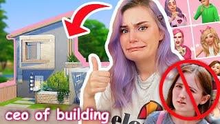 I built an 8 SIM TINY HOUSE and ended lilsimsie's career