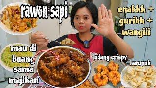 RAWON DAGING SAPI ‼️AWALNYA MAU DI BUANG SAMA MAJIKAN - endingnya bikin angguk2 - geleng2