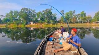 Rohu fish catches by hook  Best Fishing Video  Fishing BD Fast Tv || #fishing #hookfishing #মাছধরা