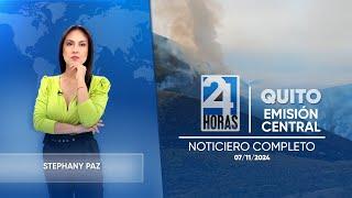 Noticiero de Quito (Emisión Central 07/11/2024)