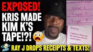 CAUGHT! Mom Kris Jenner MADE Kim Kardashian 's LOVE TAPE?! Ray J Drops RECEIPTS! TEXTS! & CONTRACT!