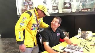 Kyle Busch Gets Pranked by Noah Gragson During His Meet And Greet