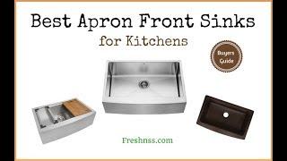 Best Apron Front Sinks for Kitchens (2022 Buyers Guide)