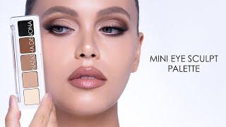 Sculpted, Everyday & Smokey Eyes ft. MINI EYE SCULPT EYESHADOW PALETTE | Natasha Denona Makeup