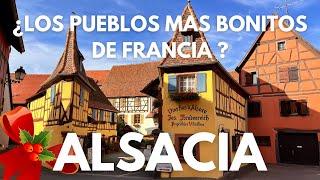 PUEBLOS de ALSACIA, los más bonitos de FRANCIA. ¿Visitarlos solo en NAVIDAD?