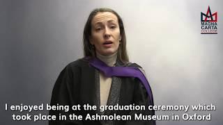 Student Testimonial - Olesya K. - Magna Carta College Graduation Ceremony  2020