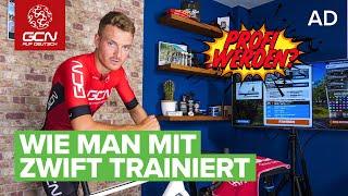 Wie man unfassbar fit wird - mit Zwift. Zwift Fahren, Rennen, Workouts + Zwift Academy