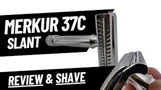 Merkur 37C Slant Safety Razor Review and Shave Experience