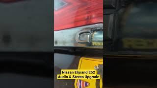  Nissan Elgrand E52 Audio & Stereo Upgrade #incarmusic #stereoupgrade #audioupgrade #nissanelgrand