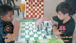 Neil Angelo Balines vs Tristan Bradley Gapas | Round 6 1st Balagon  Knights Chess Club Tournament