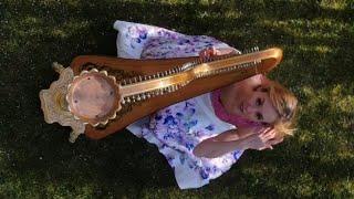 “Little Fountain” - harp music in spring garden nature