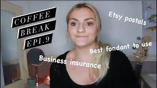 Coffee Break EP.9 Q&A | Etsy Postal orders, Business Insurance, Registering your business & more