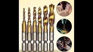 Tap drill bit set