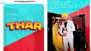 THAR (Official Video) Jannat Kaur | Anmol Music  | Justice Records | Latest Song Punjabi 2022