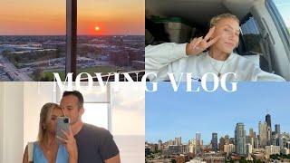 MOVING VLOG | NEW APARTMENT | LIVING IN CHICAGO WITH MY FIANCÉ