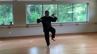 First loop of Beginner Tai Chi with Carmo Ribeiro at Imagine Fitness and Yoga.