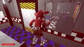 Animatronics Scare the Security Guard FNAF COOP Garry's Mod