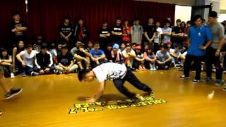 20120505 College High Bboy 5 on 5 Best 8 桃園創新 vs 清雲